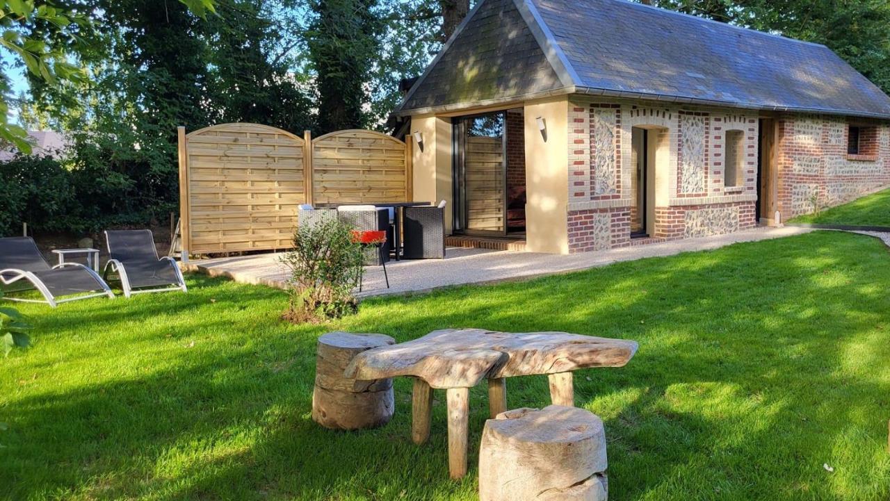 Maison En Normandie "La Herissonnerie" Saint-Eustache-la-Foret المظهر الخارجي الصورة